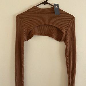 Hollister Mock Neck Knit